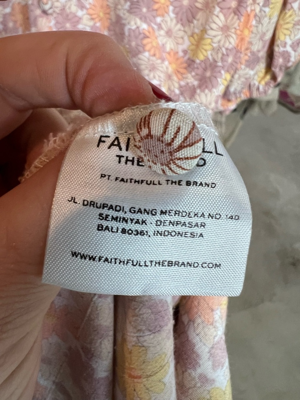 FAITHFULL THE BRAND Floral Print Mid-Calf Cottagecore Puff Sleeve Dress, 6 - Picture 12 of 14